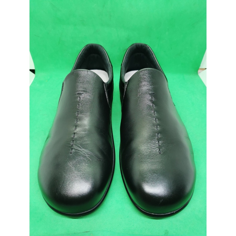 SAS Viva Loafers Womens Size 11.5 WW Extra Wide Black Leather Shoes 1940-013